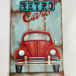 Portallaves bocho retro