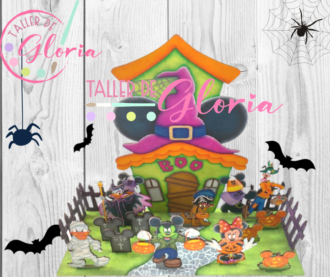 MH-45 Casita halloween disney