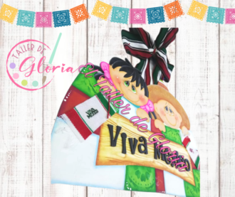 MS-013 Mexicanitos Viva México letrero