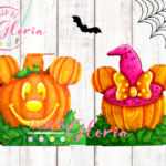 MH-66 Servilletero ratoncitos calabazas