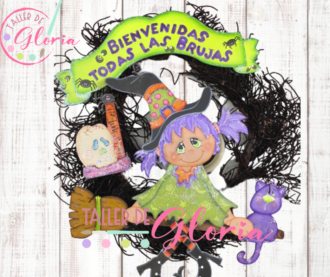 MH-002 Corona brujita escoba