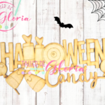 MH-77 Letrero halloween candy