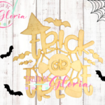 MH-79 Letrero Trick or Treat