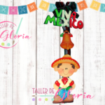 MS-034 Mexicano letrero campana