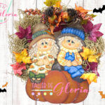 MH-007 Corona espantapájaros pareja