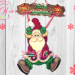 MN-069 Santa colgado letrero