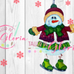 MN-026 Patinadora nieve