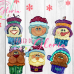 MN-028 Cupcakes navideños