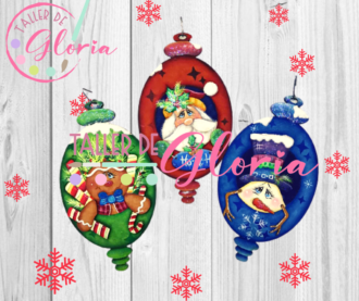 MN-080 Trio esferas ovaladas