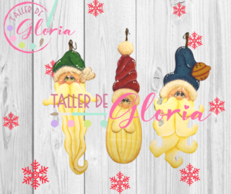 MN-079 Trio caras santa