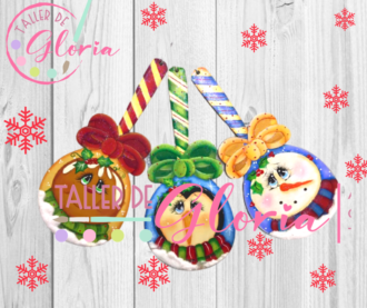 MN-088 Cucharas navideñas