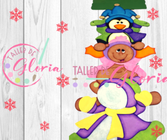 MN-038 Totem navideño P,G,N