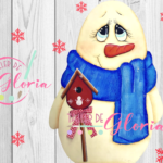 MN-094 Muñeco de Nieve G Bufanda
