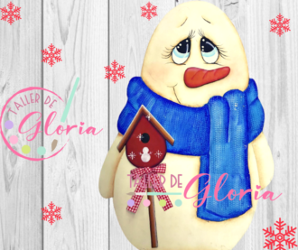 MN-094 Muñeco de Nieve G Bufanda