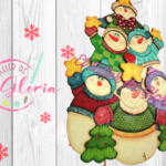 MN-046 Pino muñecos de nieve