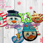 MN-108 Joy Pinguino, Galleta y Muñeco de Nieve