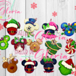 MN-109 Esferas Mickey Navideñas (13pzas.)