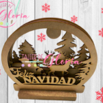 MN-127 Esfera 3D Navidad