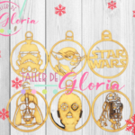 MN-146 Esferas Star Wars (6Pzas.)