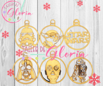 MN-146 Esferas Star Wars (6Pzas.)