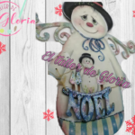 MN-090 Muñeco de nieve con alas