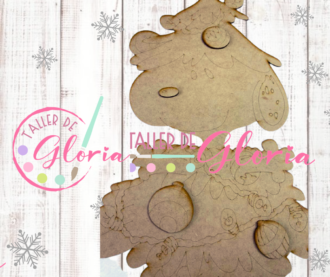 MN-203 Snoopy disfrazado de árbol G