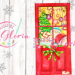 MN-202 Puerta gnomos navideños