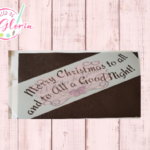 TGN-9B Estencil merry Christmas 2