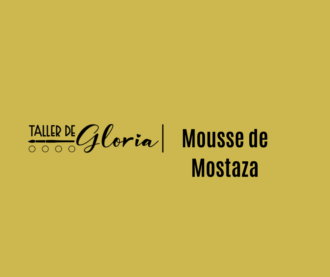 Mousse de Mostaza