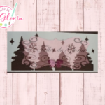 TGN-10C Estencil arbolitos navidad