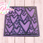 SR-384 Sello textura corazón bajo