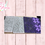 SR-297 Sello nochebuena punto de cruz