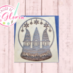 SR-546 Sello esfera de nieve gnomos