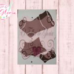 TGN-16 Estencil botas navidad G