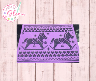 SR-335 Sello caballito mecedora