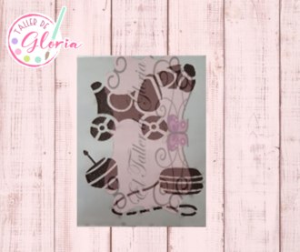 TGN-23 Estencil juguetes mexicanos