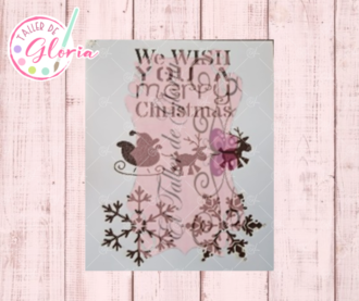 TGN-3 Estencil we wish 