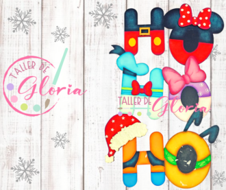 MN-214 Ho Ho Ho ratoncitos y amigos