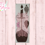 TGN-28 Estencil copa vela