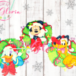 MN-262 Trio coronas ratón, pato, perro