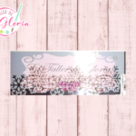 TGD-28 Estencil encaje copos