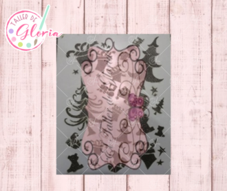 TGN-4 Estencil juguetes navidad