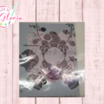 TGN-45 Estencil santa con focos