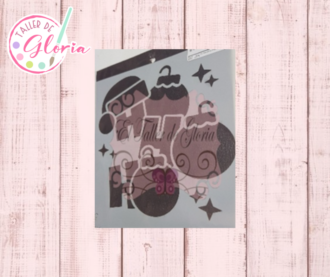 TGN-40 Estencil ho ho esferas ch