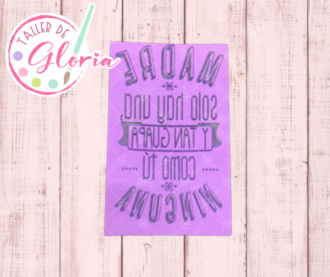 SR-416 Sello madre como tu ninguna