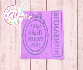 SR-421 Sello bienvenue parís