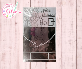 TGN-56 Estencil barba de santa