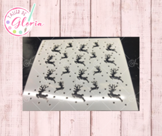 TGN-58 Estencil estampado reno