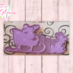 SR-0110 Sello trineo disny bajo