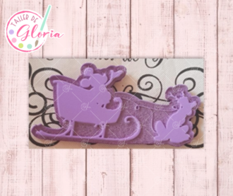 SR-0110 Sello trineo disny bajo